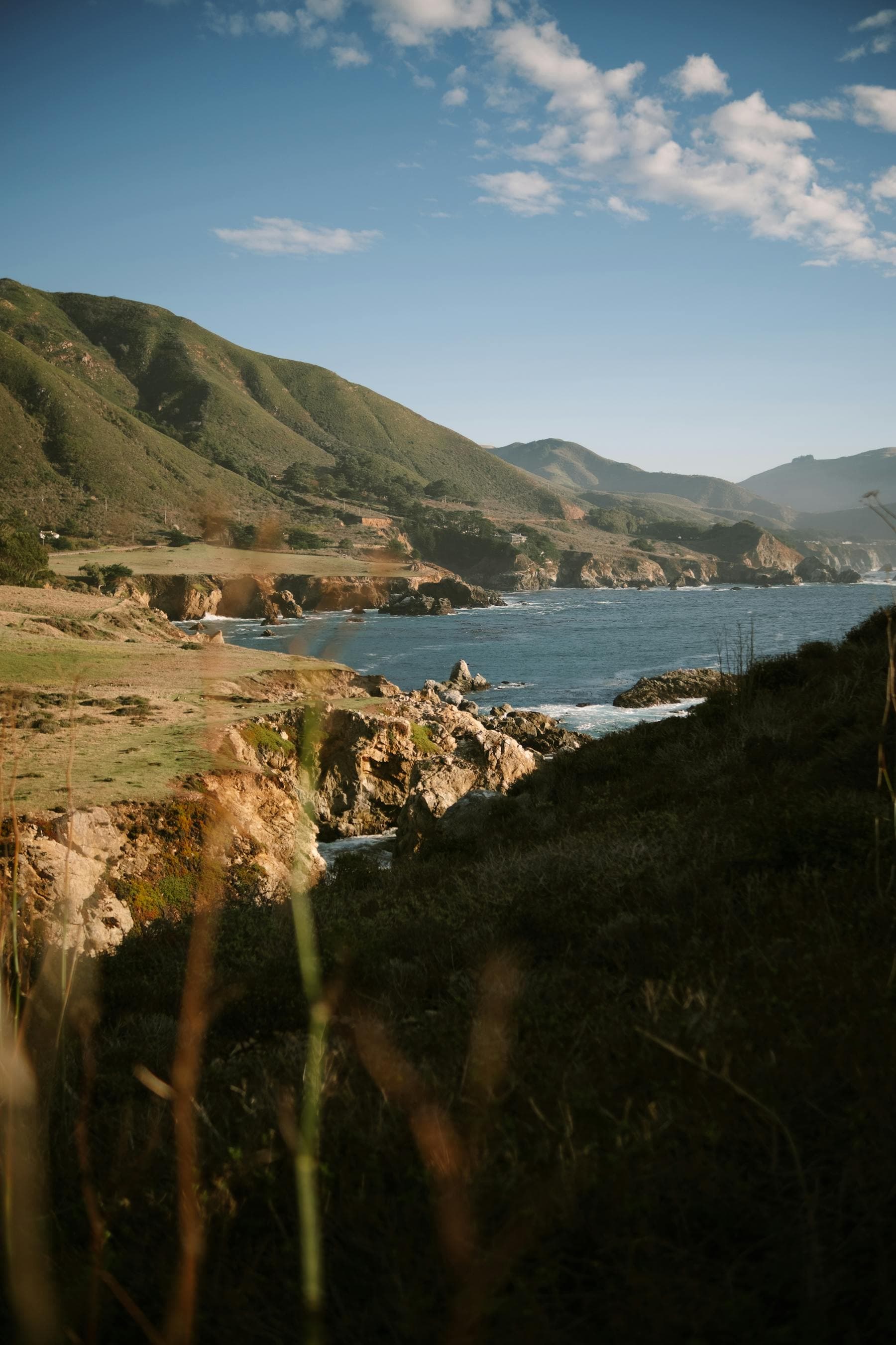 California coast travel route